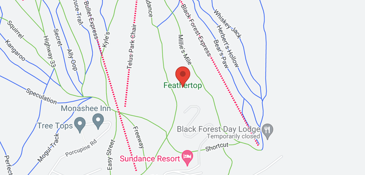 map of 590 Feathertop Way